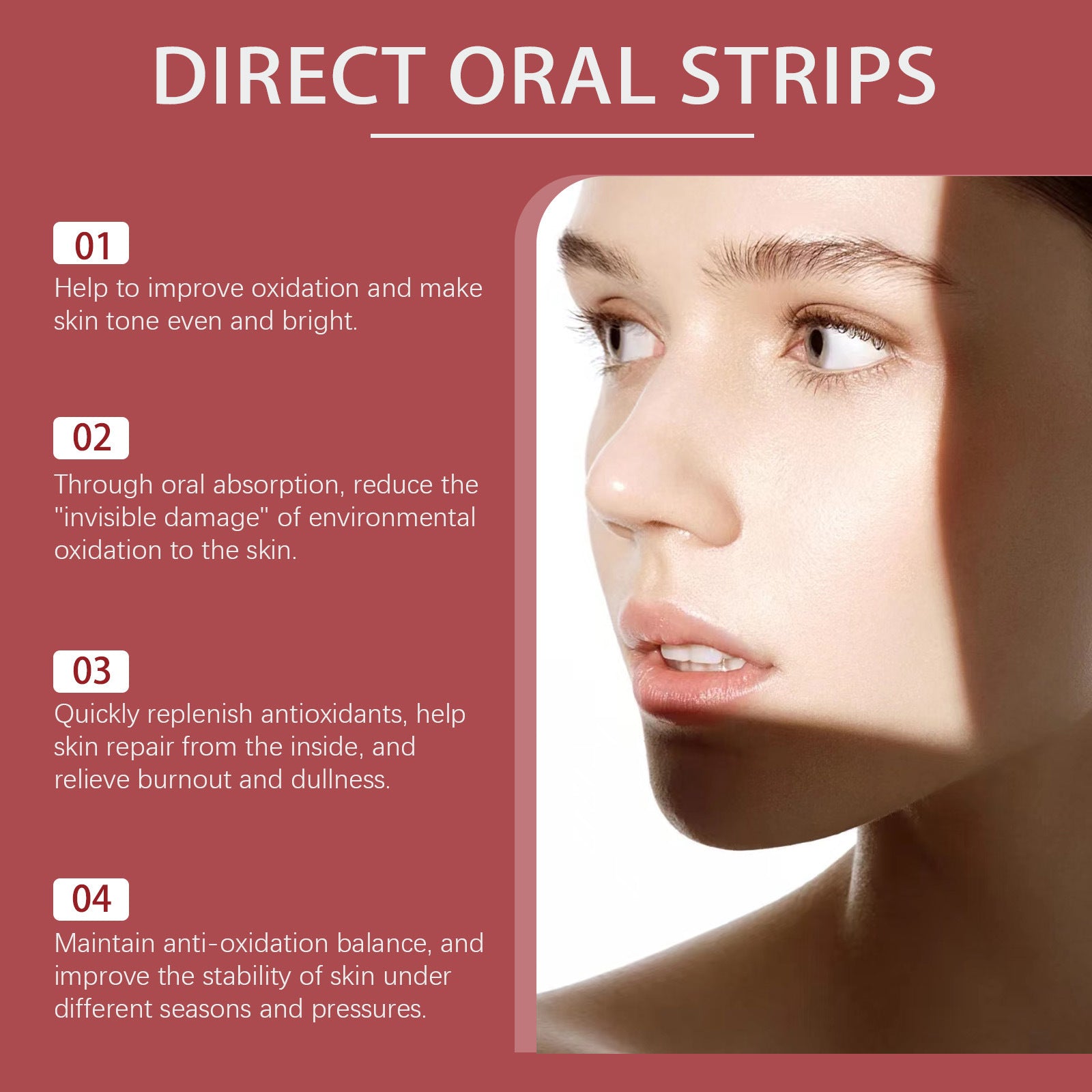 Orally Dissolving Tablets For Body Care, With Gentle Ingredients Suitable For Both Body And Facial Skin Secondary image