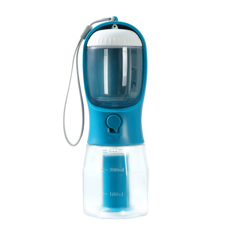 Dog Water Cup Drinking Food Garbage Bag Three-in-one Portable Small Multi-functional Pet Cups Pets Supplies Secondary image