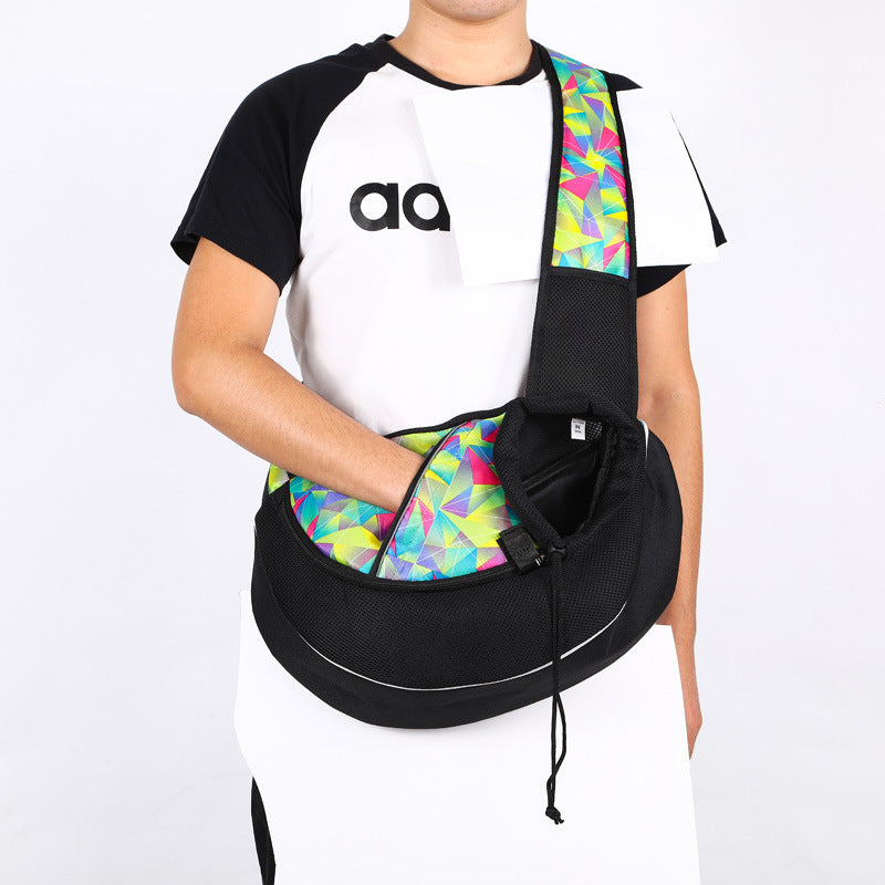 Carrying Pets Bag Women Outdoor Portable Crossbody Bag For Dogs Cats Pet Products Secondary image