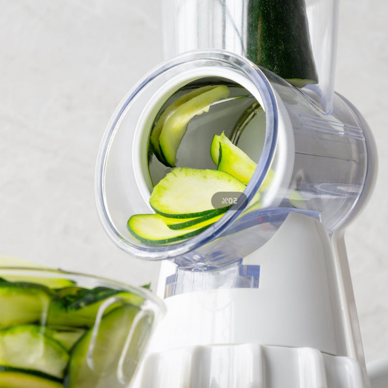 3 In 1 Vegetable Slicer Manual Kitchen Accessories Grater For Vegetable Cutter Round Chopper Mandolin Shredder Potato Home Kitchen Supplies Kitchen Gadgets Secondary image