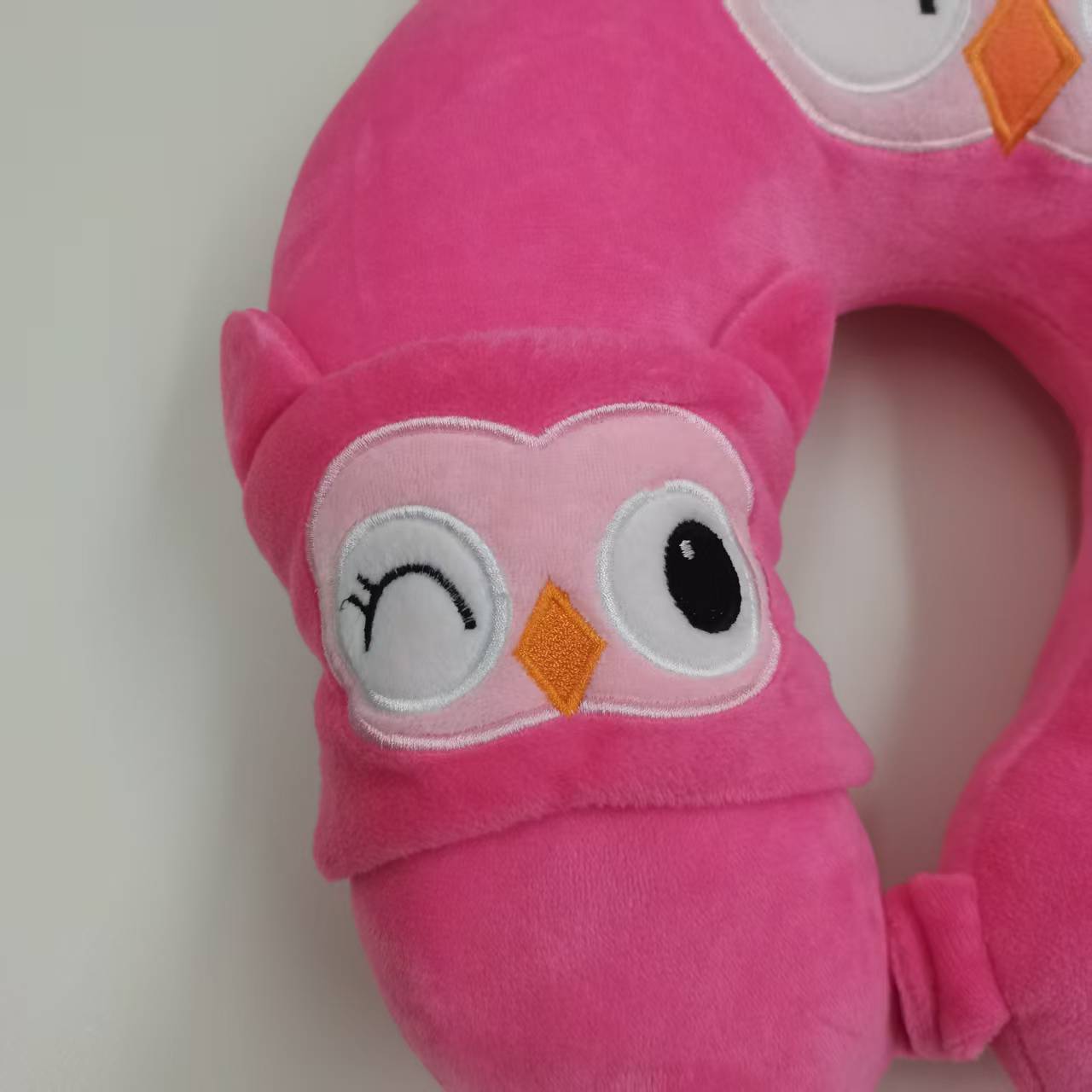 Cute Owl UShaped Travel Neck Pillow Soft Plush Neck Support Pillow Secondary image
