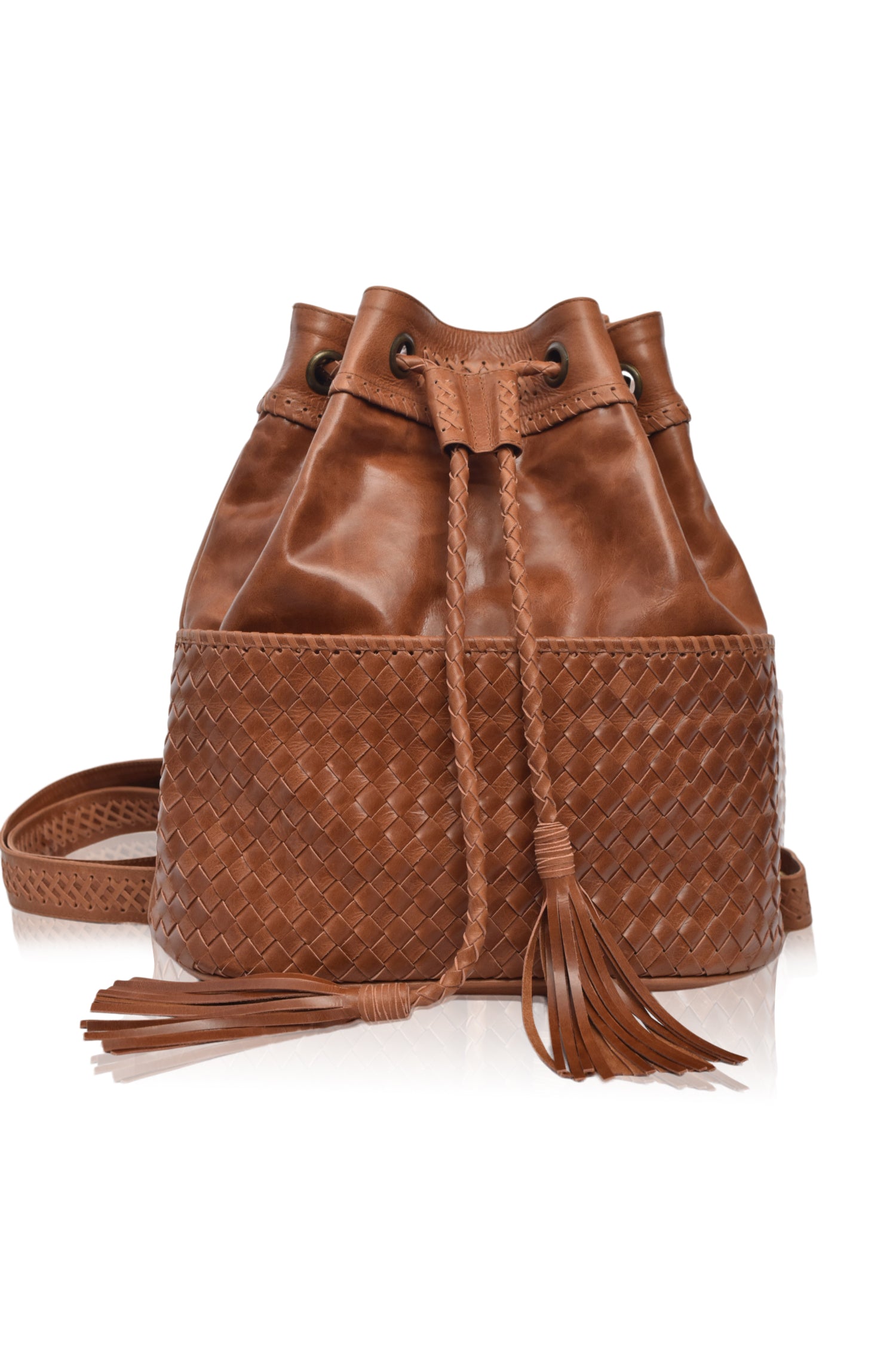 Ocean Alley Convertible Leather Backpack Secondary image