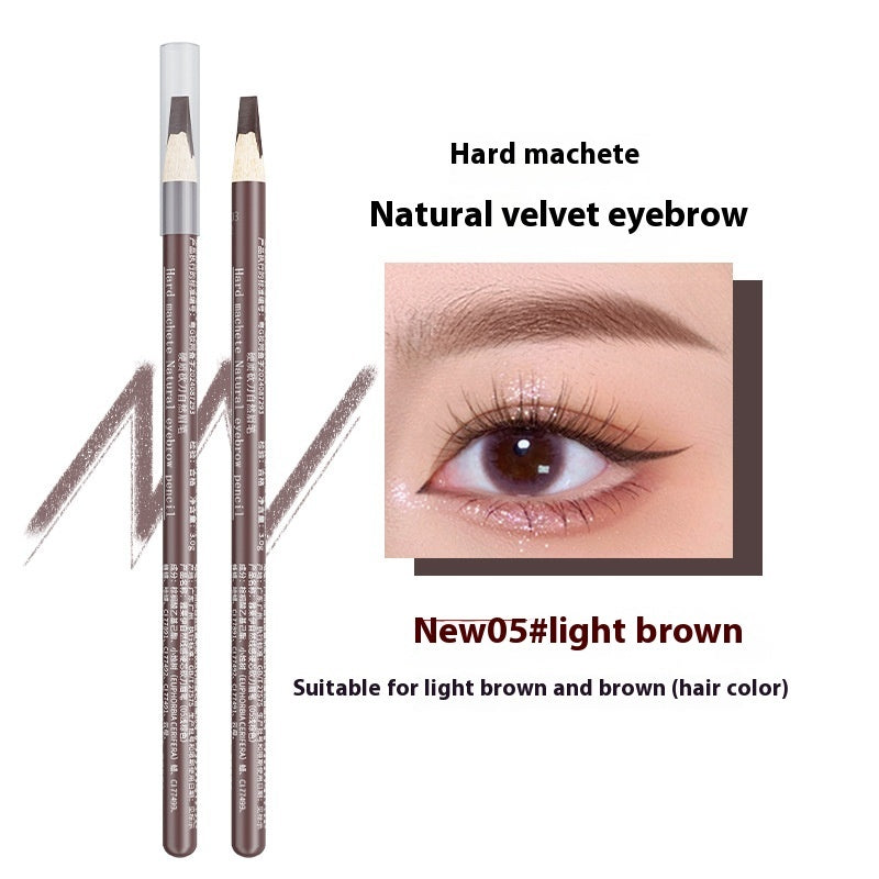 Hard Core Wild Eyebrow Pencil Waterproof And Sweatproof Distinct Look Secondary image