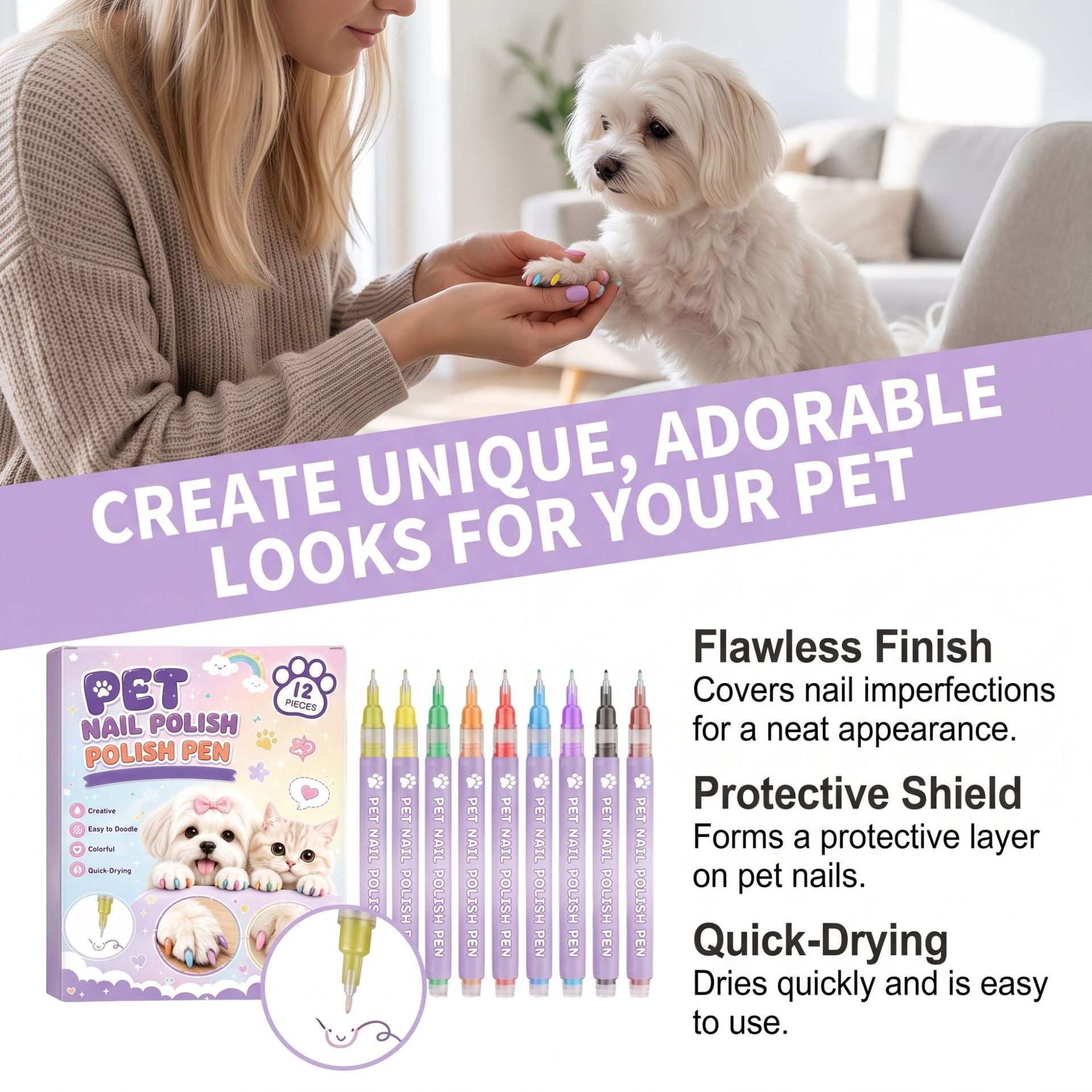 Pet Nail Polish Pen Secondary image